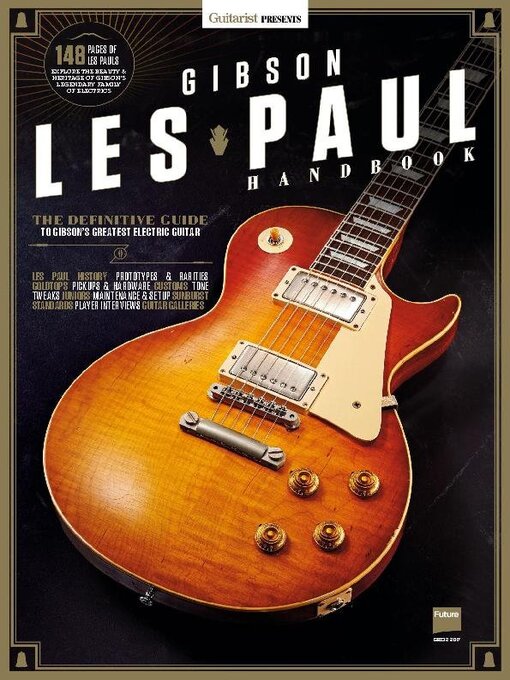 Guitarist presents: gibson les paul handbook cover image