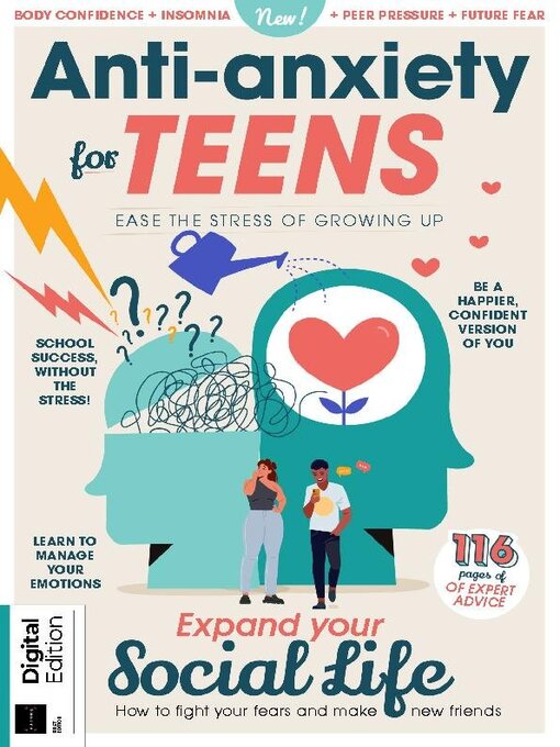 Cover Image of Anti-anxiety for teens