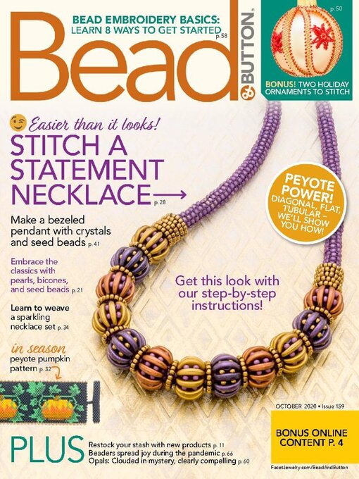 Bead&button cover image