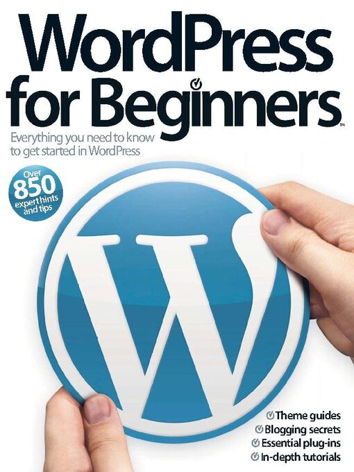 Wordpress for beginners vol 1 cover image