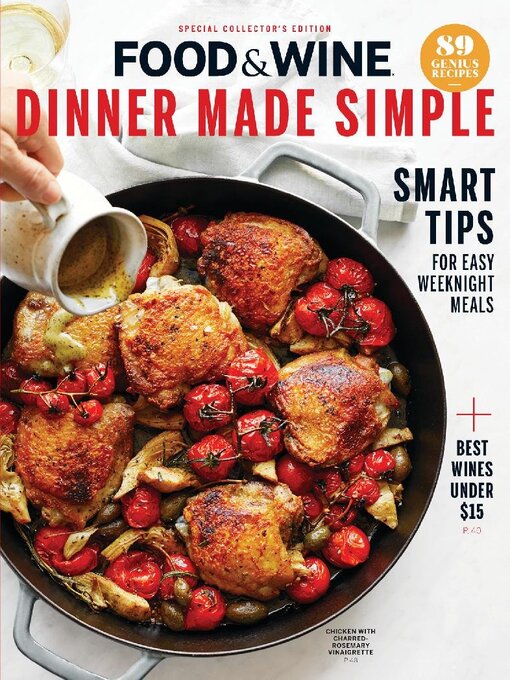 Food & wine dinner made simple cover image