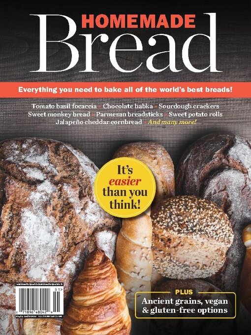 Bread making made easy cover image