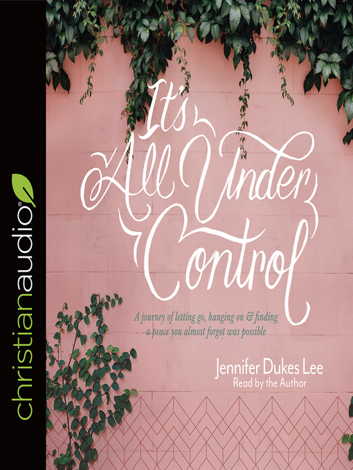 thumbnail image 2 of It's All Under Control: A Journey Of Letting Go, Hanging On, And Finding Peace – VERY GOOD 2 of 5