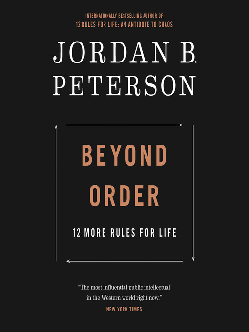 jordan b peterson beyond order
