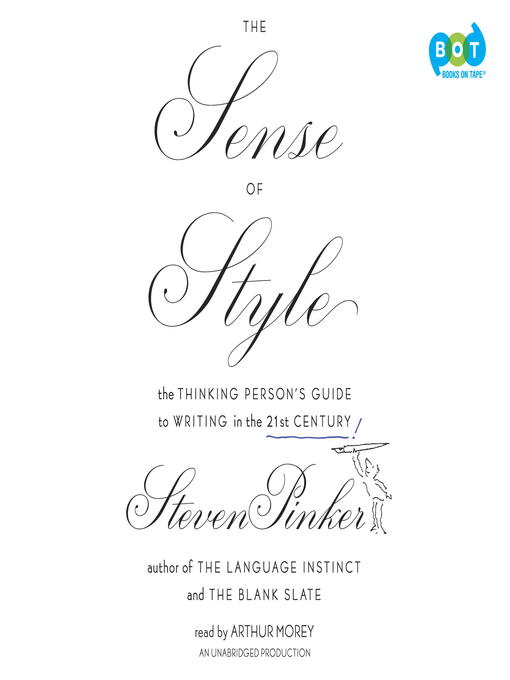 the sense of style book the sense of style book