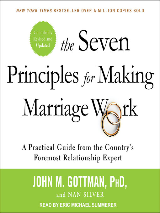 The Seven Principles for Making Marriage Work - Ottawa Public Library ...