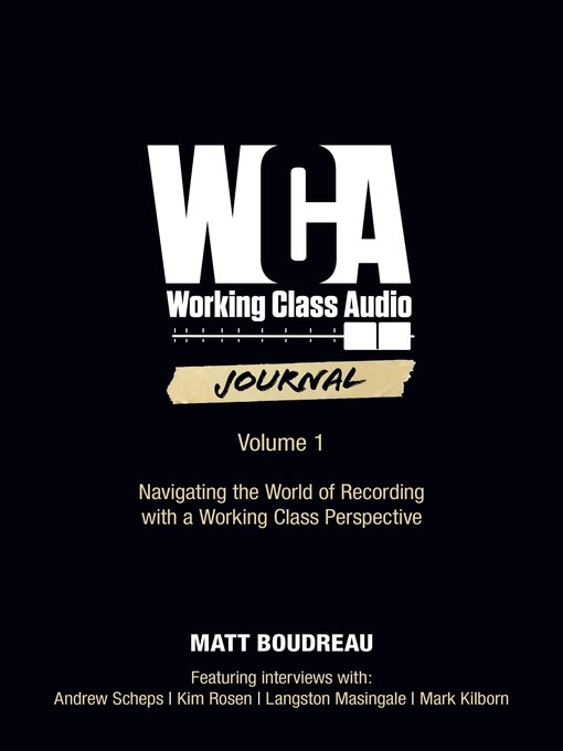 Libby - Working Class Audio Journal