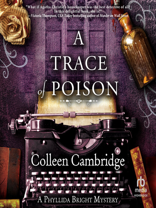 Cover Image of A trace of poison