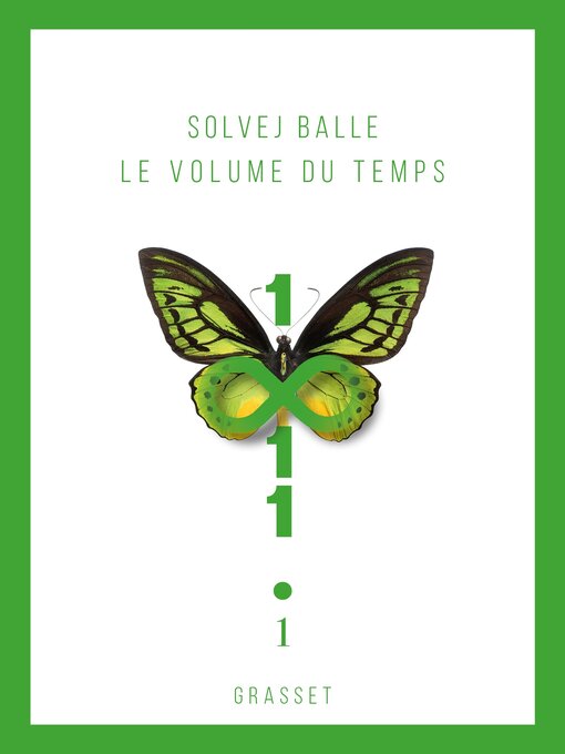 Le volume du temps, tome 1