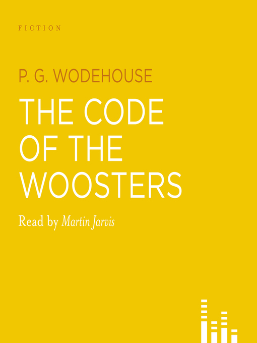 wodehouse code of the woosters