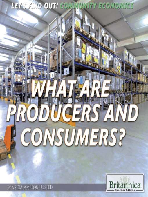 producers and consumers economics for kids