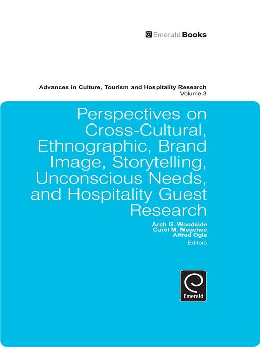 Advances In Culture Tourism And Hospitality Research Volume 3 Arrowhead Library System Overdrive