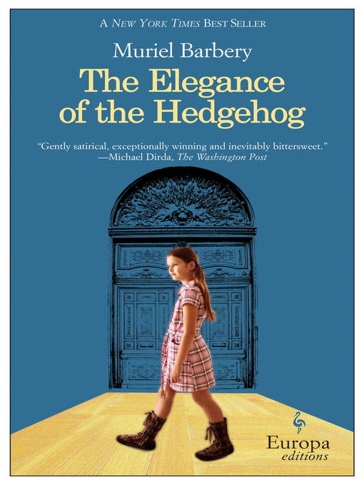 The cover of The Elegance of the Hedgehog by Muriel Barbery