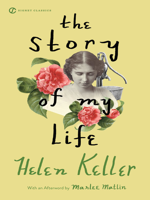 Book cover, "The Story of My Life" by Helen Keller