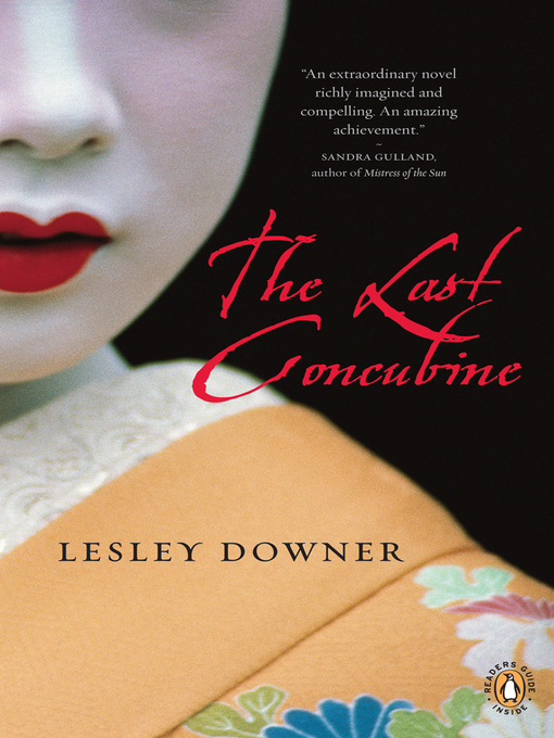 The Last Concubine by Lesley Downer