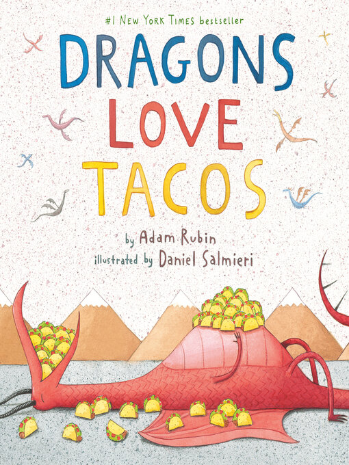 Los dragones aman los tacos, portada del libro.