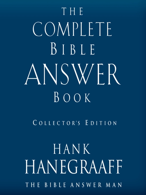 The Complete Bible Answer Book