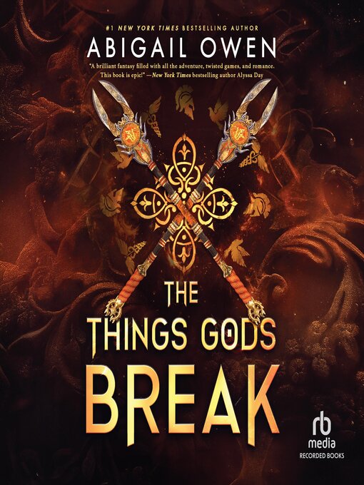 Cover Image of The things gods break
