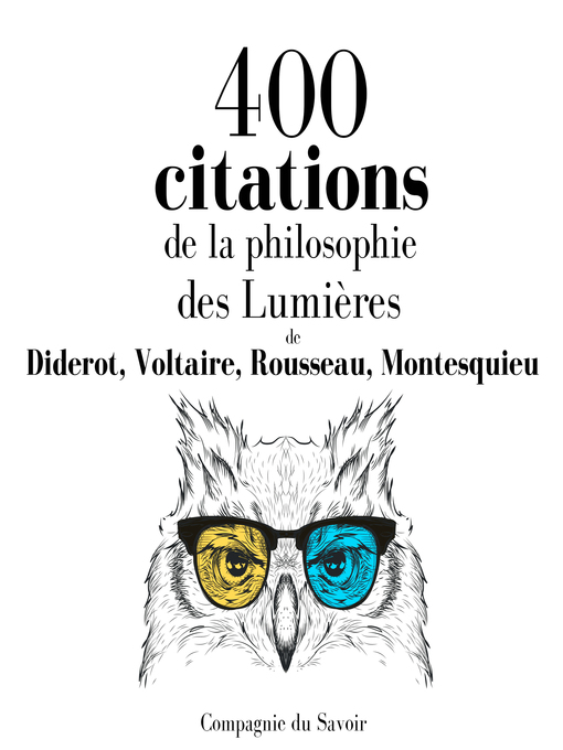 400 Citations De La Philosophie Des Lumieres Rafbokasafnid Overdrive