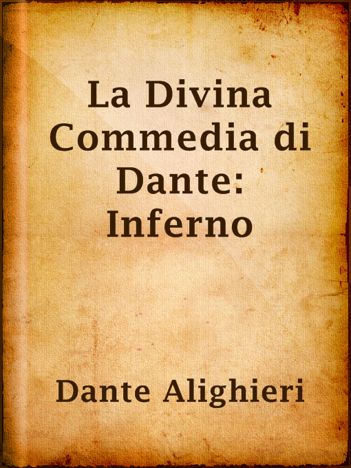 la divina commedia: inferno.