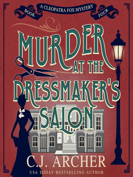 Cover Image of Murder at the dressmaker's salon