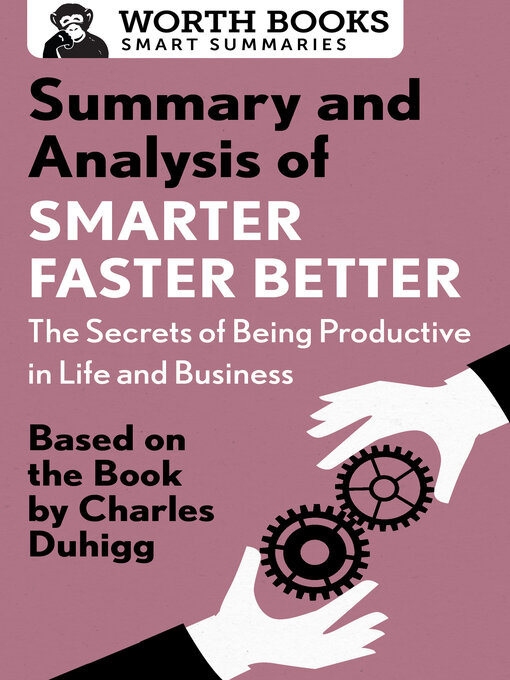 Summary And Analysis Of Smarter Faster Better National Library Board Singapore Overdrive