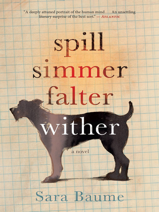 Book cover of Spill simmer falter wither