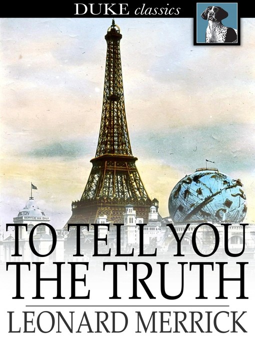 Book cover of To tell you the truth.
