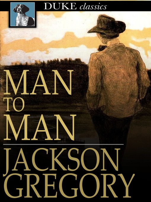 Book cover of Man to man.