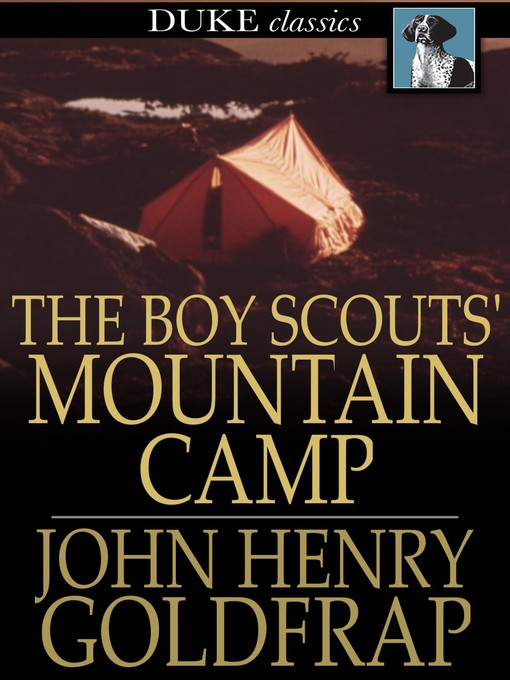 Book cover of The boy scouts' mountain camp.