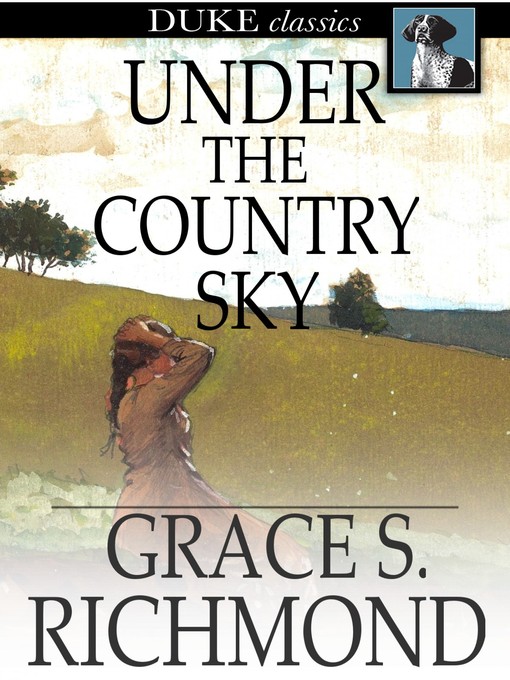 Book cover of Under the country sky.
