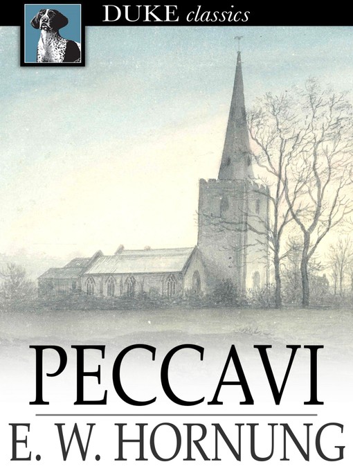Book cover of Peccavi.