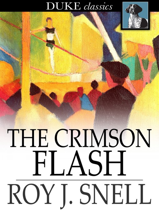 Book cover of The crimson flash.