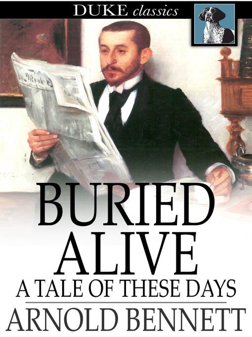 Book cover of Buried alive : A tale of these days.