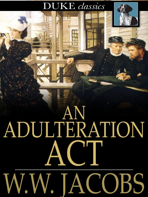 Book cover of An adulteration act.