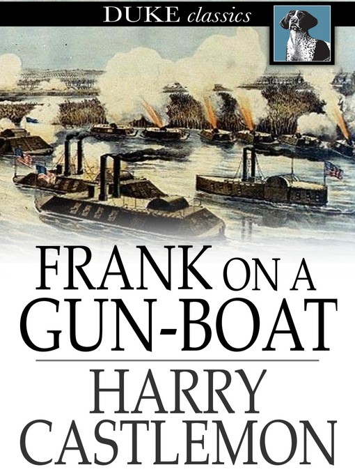 Book cover of Frank on a gun-boat.