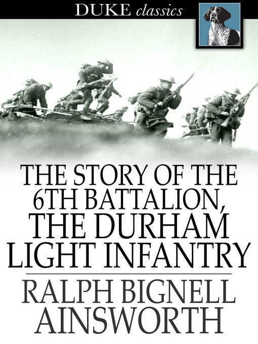 Book cover of The story of the 6th battalion, the durham light infantry : France, april 1915-november 1918.