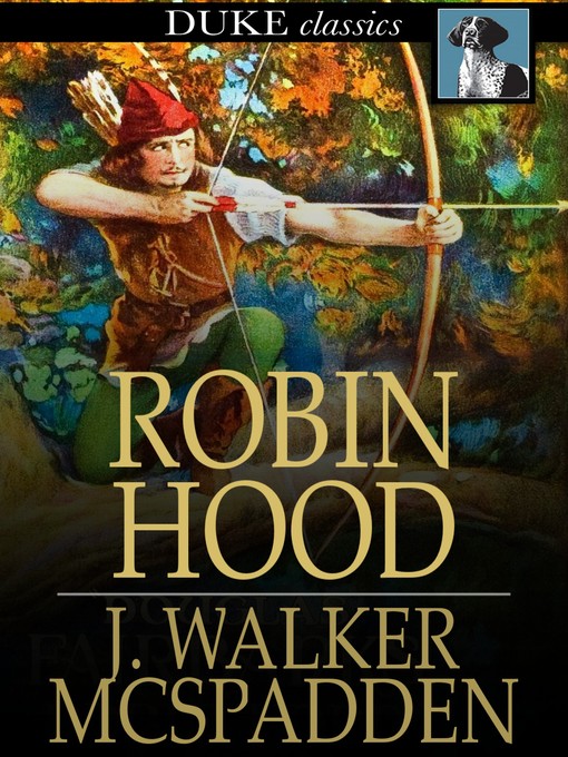 Book cover of Robin hood.