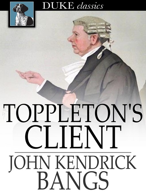 Book cover of Toppleton's client : Or, a spirit in exile.