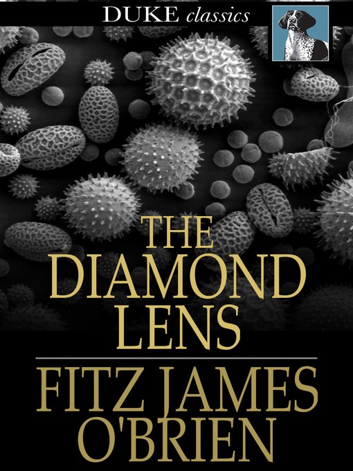 Book cover of The diamond lens.