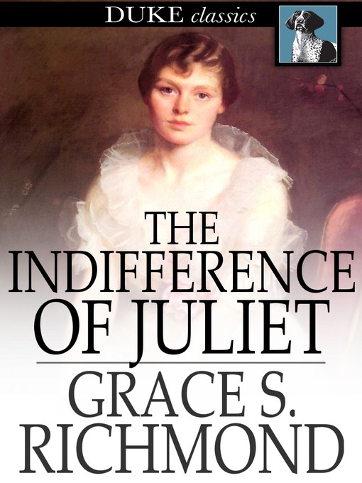 Book cover of The indifference of juliet.