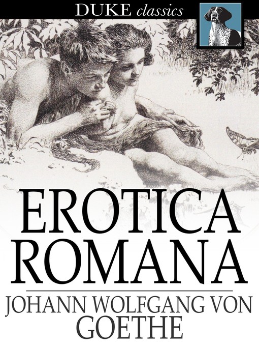 Book cover of Erotica romana : The roman elegies.