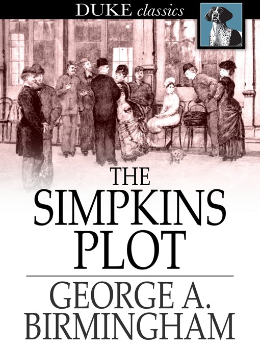 Book cover of The simpkins plot.