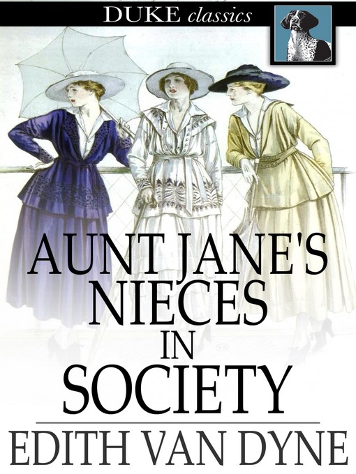 Book cover of Aunt jane's nieces in society.