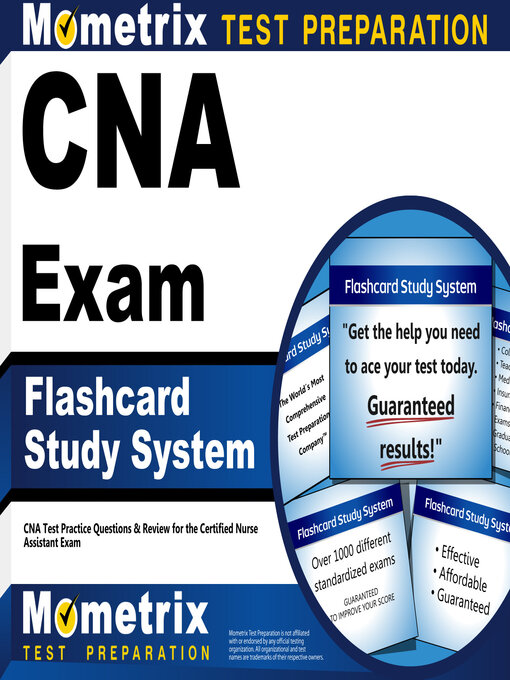 Cover art of CNA Exam Flashcard Study System: CNA Test Practice Questions & Review for the Certified Nurse Assistant Exam by Mometrix Nursing Certification Test Team
