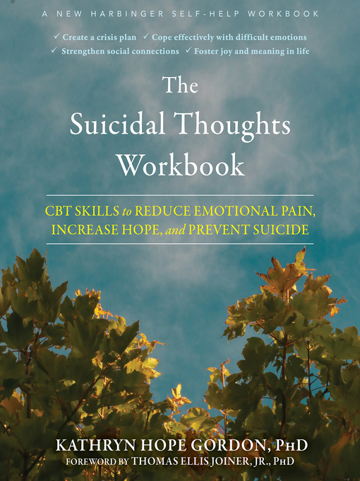 Title details for The Suicidal Thoughts Workbook by Kathryn Hope Gordon - Available