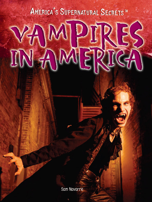 Vampires in America - Jackson District Library - OverDrive