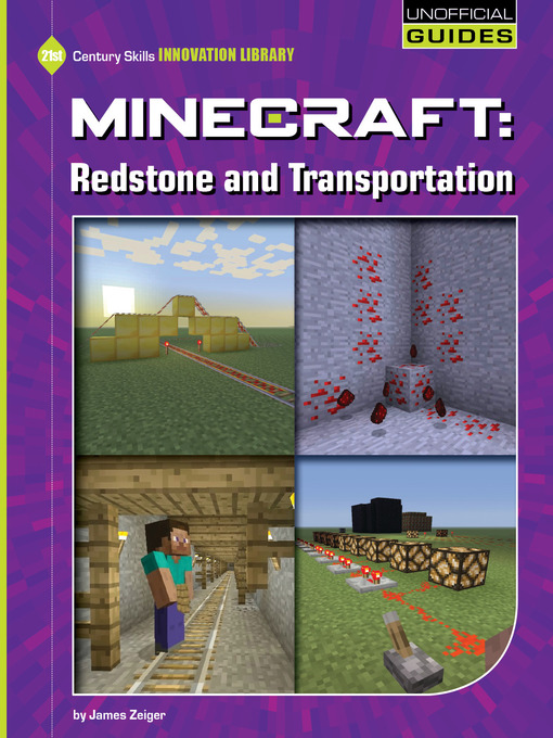 Kids Minecraft Redstone And Transportation Cw Mars Overdrive