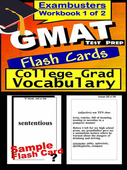GMAT Test College Graduate Vocabulary—GMAT Flashcards—GMAT Prep