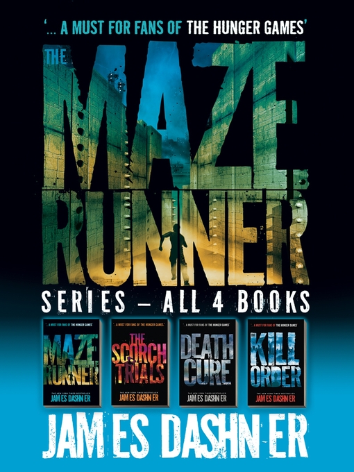 The Maze Runner Series 4 Book Complete Set by James Dashner